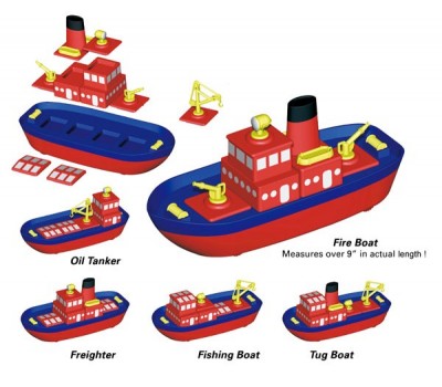 Magnetic Build a Boat – AMAZEN PUZZLES AND GAMES