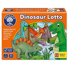 Load image into Gallery viewer, Dinosaur Lotto - A Dino Fun Memory Game