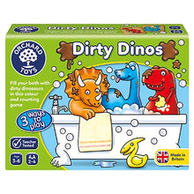 Load image into Gallery viewer, Dirty Dinos - A Dinosaur Colours &amp; Counting Game
