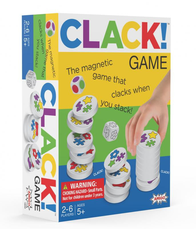 Clack - The Magnetic Game that Clacks when you Stack