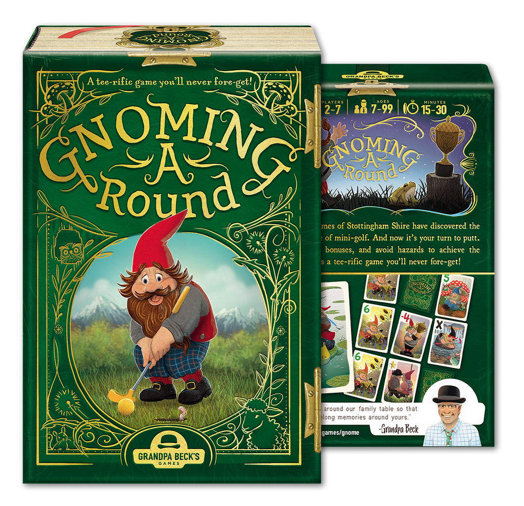 Gnoming A Round - A TeeRific Card Game you'll never Forget