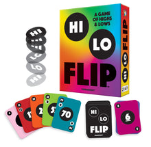 Load image into Gallery viewer, Hi Lo Flip - A Card Game of Highs &amp; Lows
