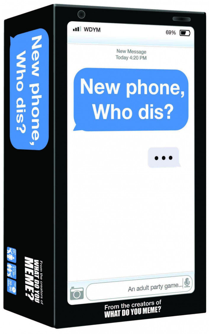 New Phone Who Dis - Adult Party Game