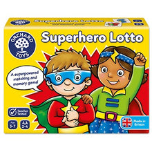 Load image into Gallery viewer, Superhero Lotto - A SuperPowered Matching &amp; Memory Game
